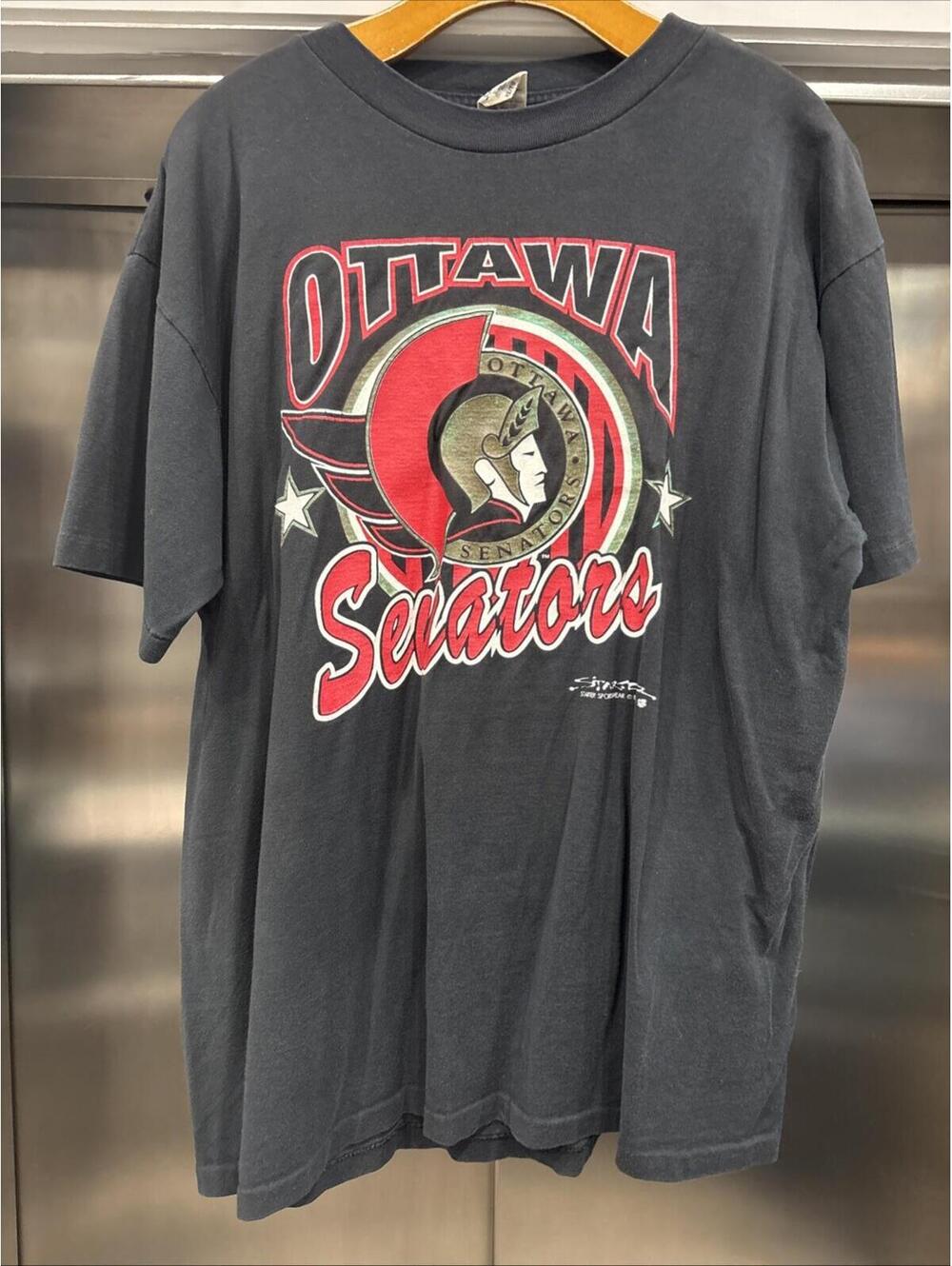 Vintage 1991 Ottawa Senators Starter NHL T-Shirt
